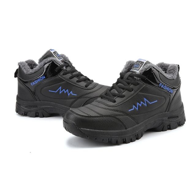 Winter Womens Mens Boots Shoes Plush Warm Sneakers Outdoor Waterproof